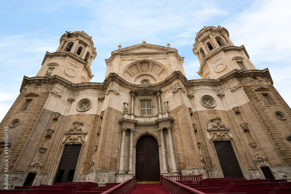 Cathedral in Cadiz, Southern Spain