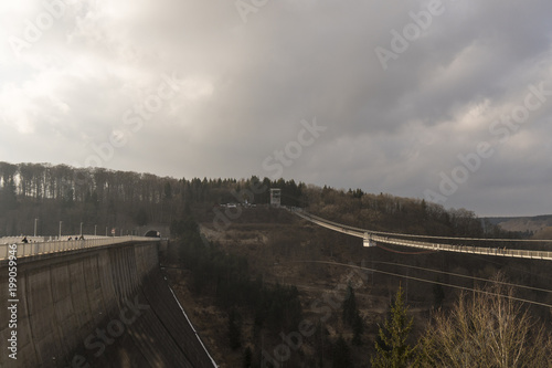 At the hydroelectric power station Rappbode Dam ( Rappbode-Talsperre ) in Elbingerode / Harz mountains Germany