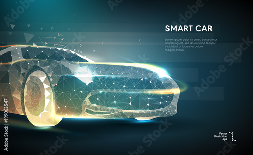 Abstract image of a auto