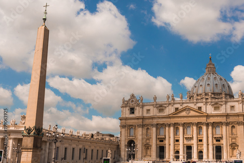 Dome of the Church of St. Peter's Square Vatican City © Antonello 