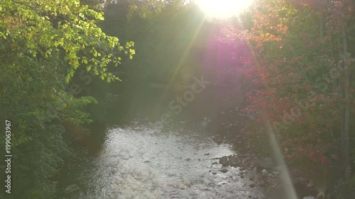 Eramosa River in Rockwood, Canada photo