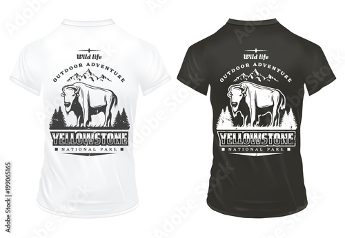 Vintage Yellowstone National Park Prints Template