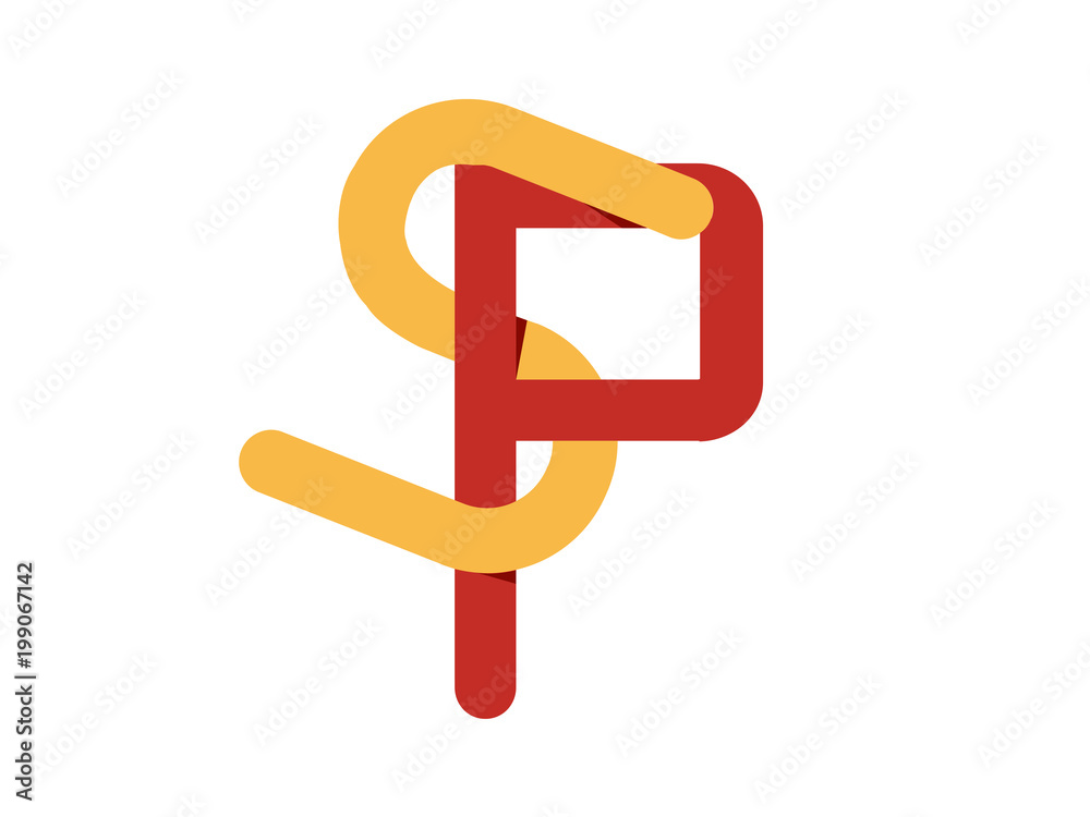 SP and PS Initial Logo for your startup venture SP and PS Initial Logo for your startup venture