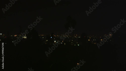 Fireworks over City