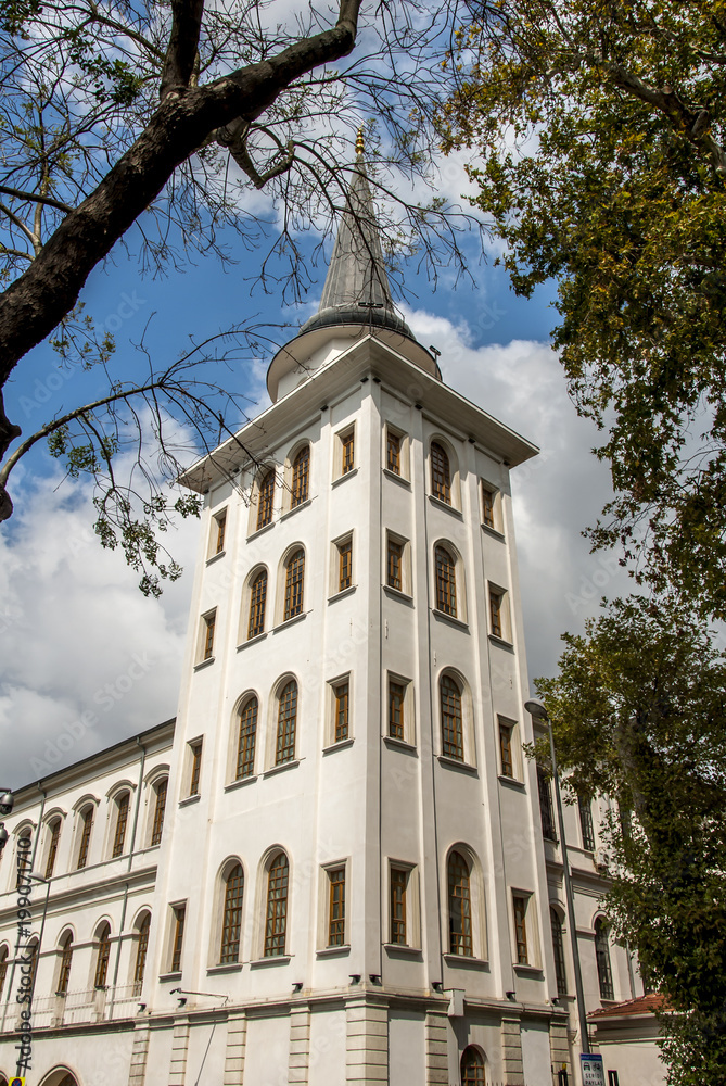 Fototapeta premium Istanbul, Turkey, 20 August 2016: The Kuleli Military High School
