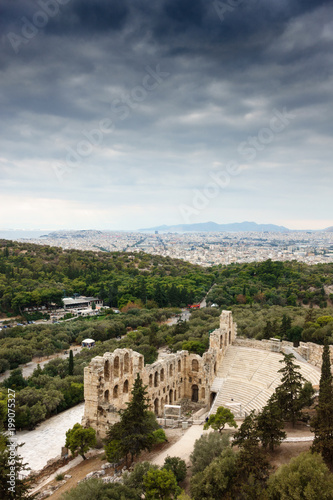 Theater of Herodes Atticus, Athens, Greece, Europe