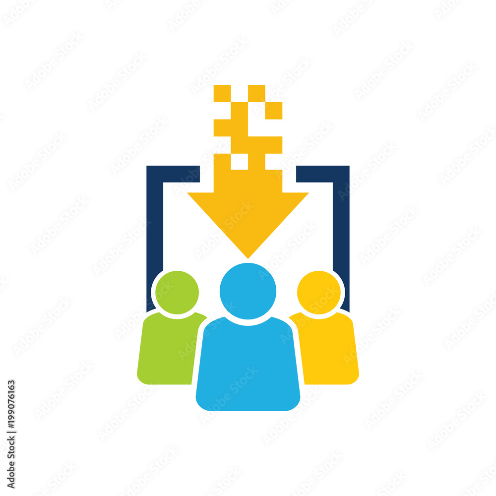 Download Group Logo Icon Design