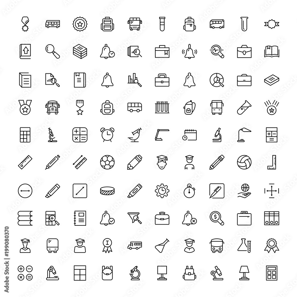 Flat icon set Flat icon set