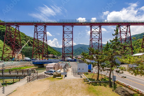 在りし日の余部鉄橋