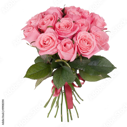 Bouquet of pink roses