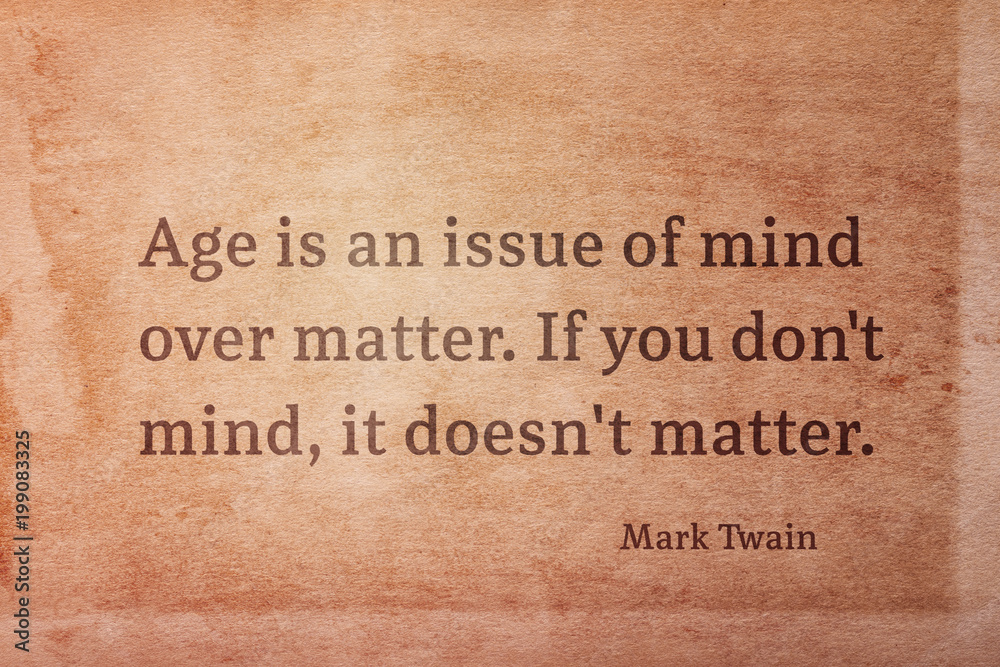 age mind Twain
