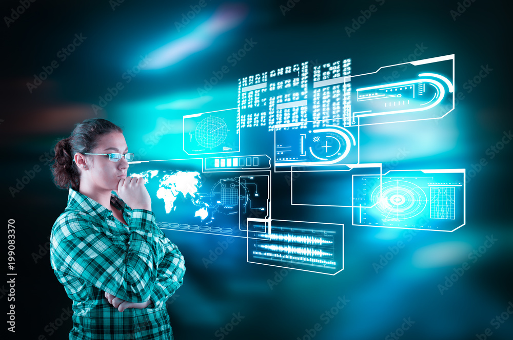 Information data on hologram Information data on hologram