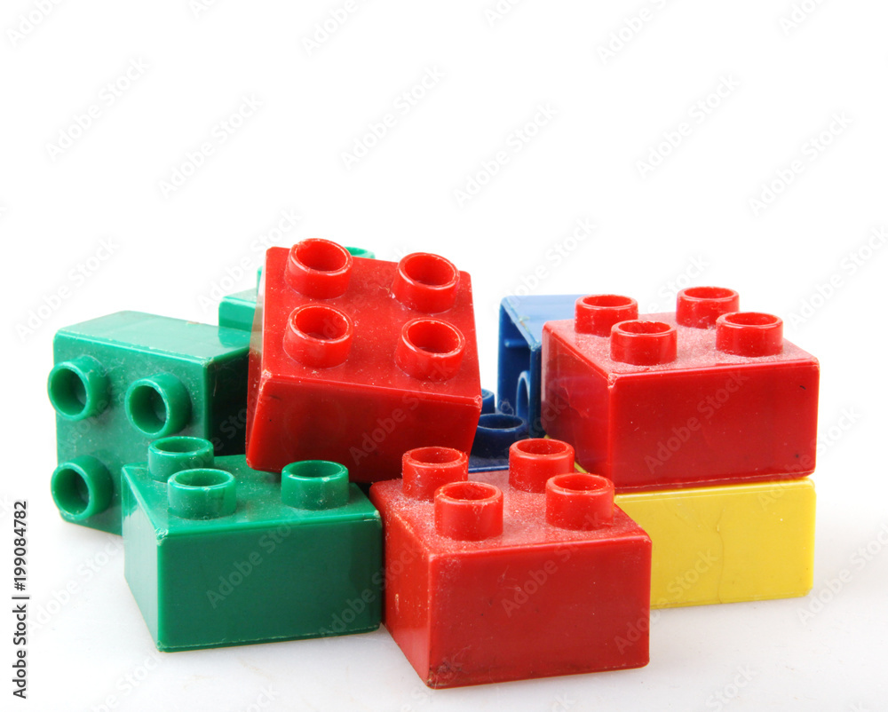Building Blocks Isolated On White Building Blocks Isolated On White
