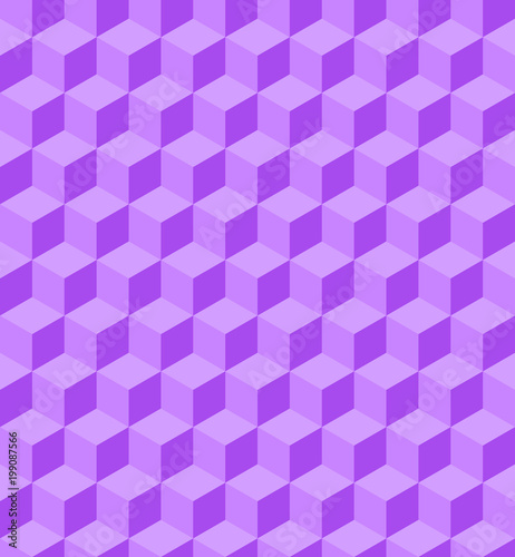 Violet polygon seamless pattern