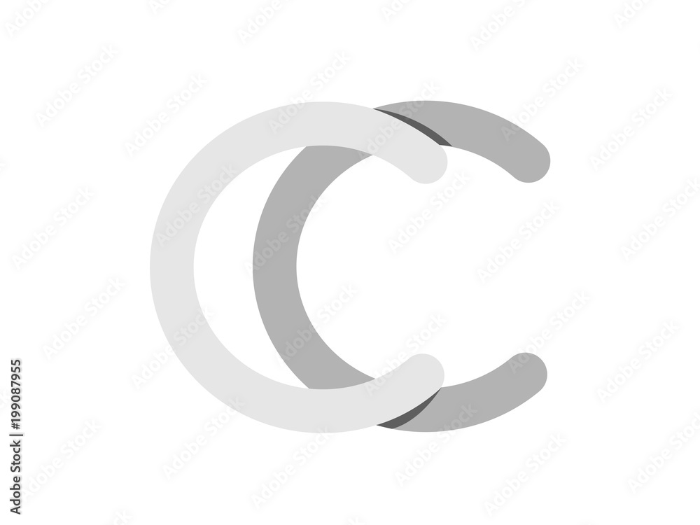 CC Initial Logo for your startup venture CC Initial Logo for your startup venture