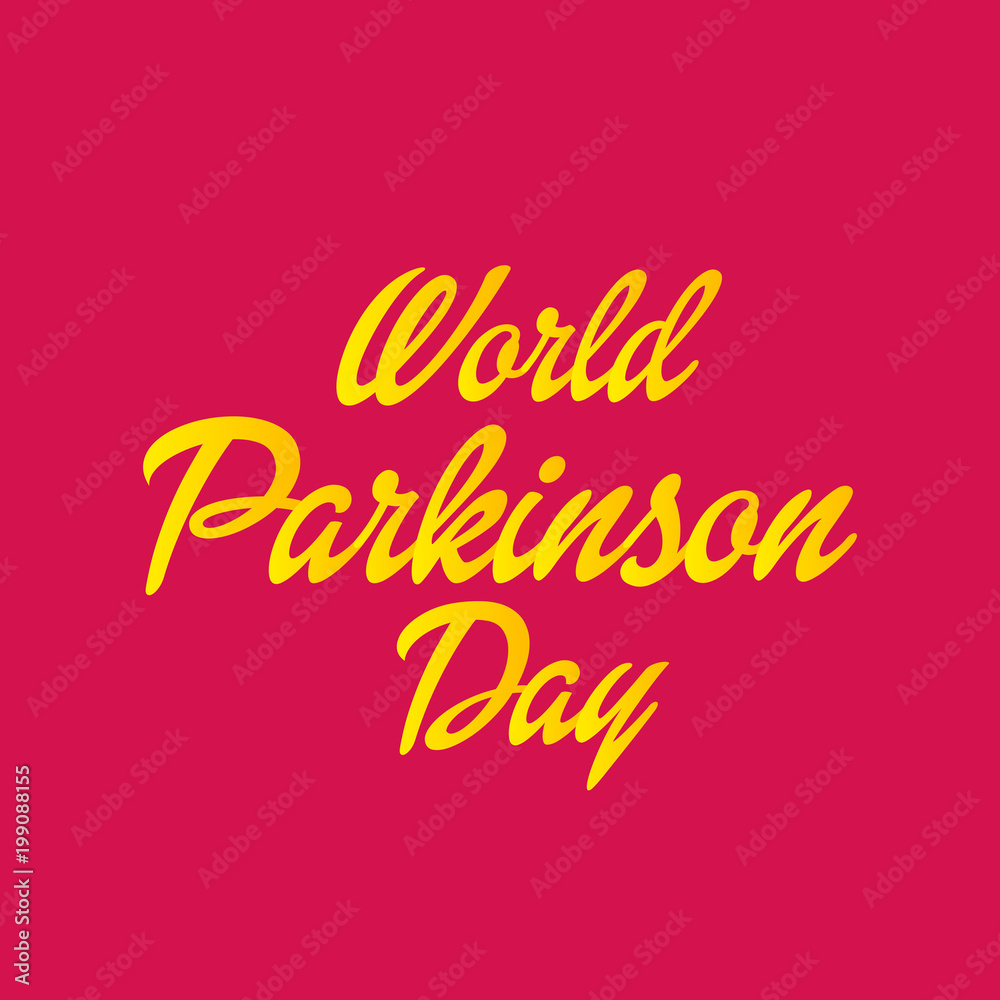 World Parkinson Day.