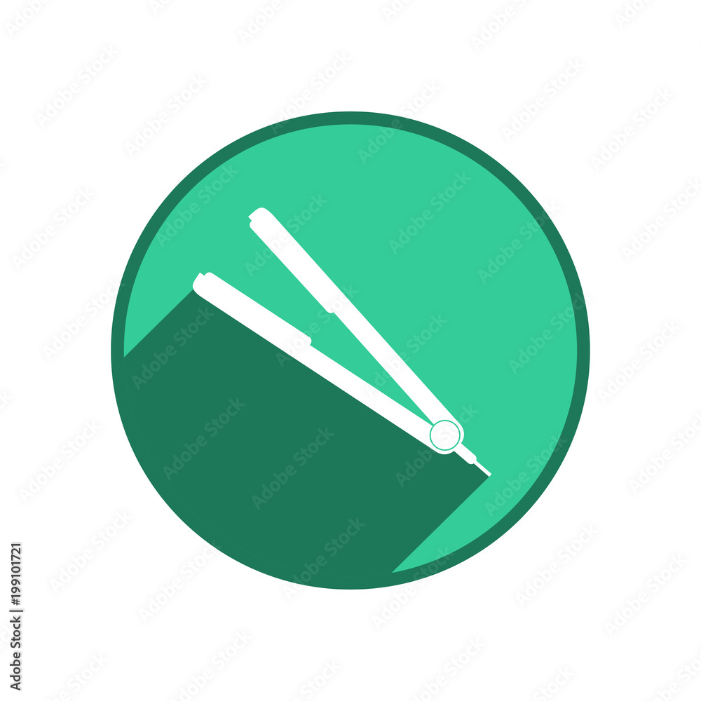 Hair straightener icon Hair straightener icon