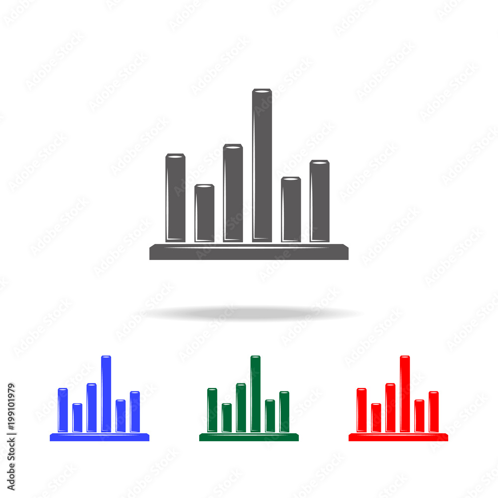 Colomn chart Icon. Elements of chart and trend diagram multi colored icons. Premium quality graphic design icon. Simple icon for websites, web design, mobile app, info graphics Colomn chart Icon. Elements of chart and trend diagram multi colored icons. Premium quality graphic design icon. Simple icon for websites, web design, mobile app, info graphics