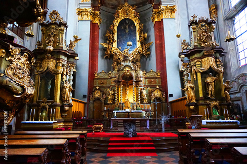 Photography Prague church interior