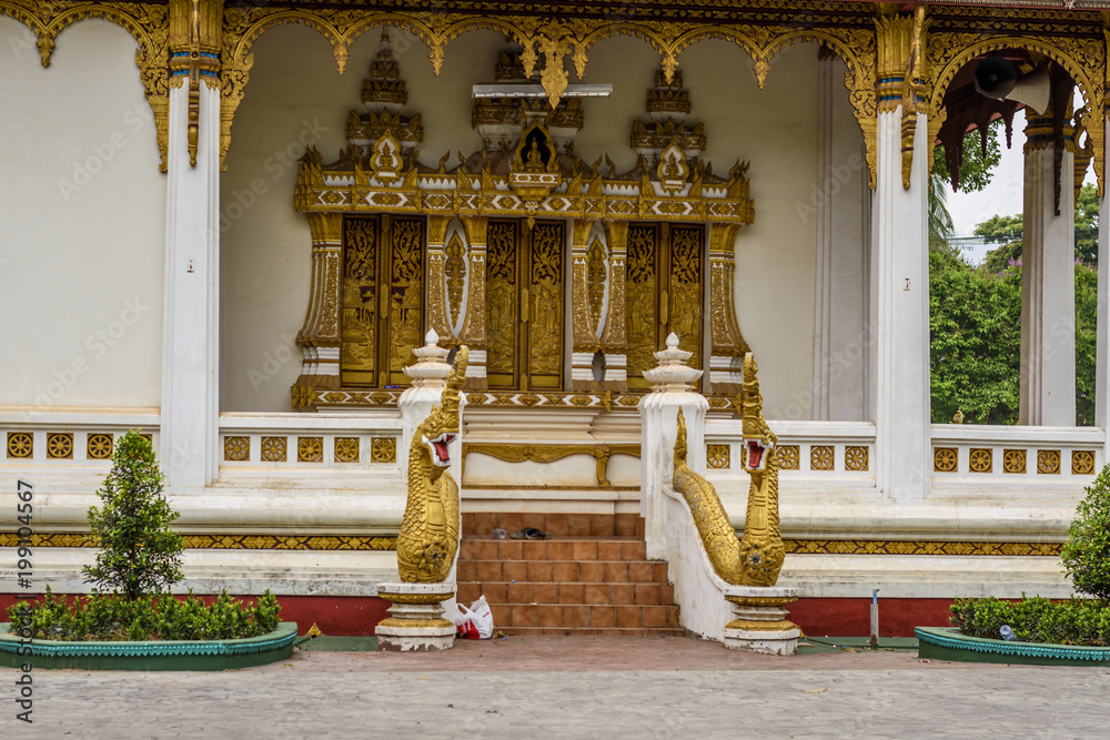 Wat that foung temple vientiane laos