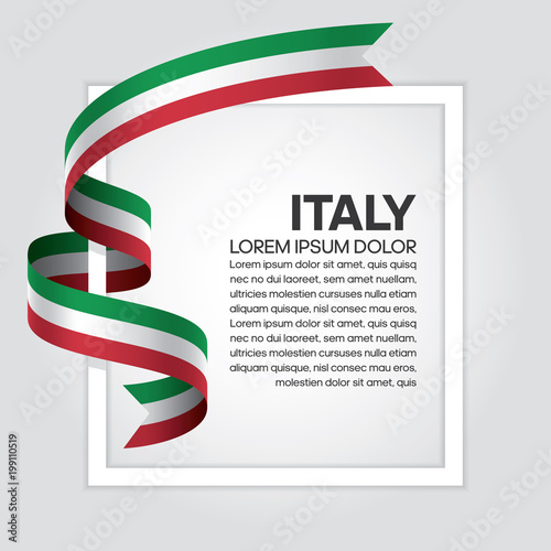 Italy flag background
