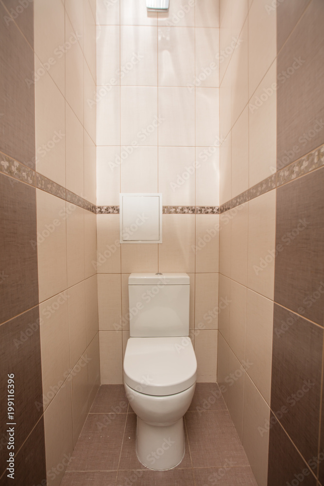 Restroom with toilet