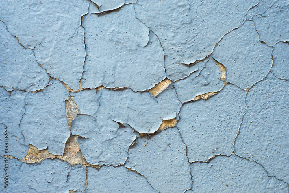 Obraz premium Cracked and peeling paint texture