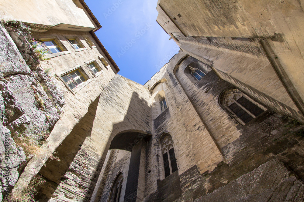 Popes Palace in Avignon, France