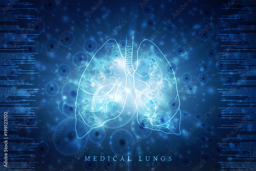 Healthy Human Lungs 2d illustration
Healthy Human Lungs 2d illustration