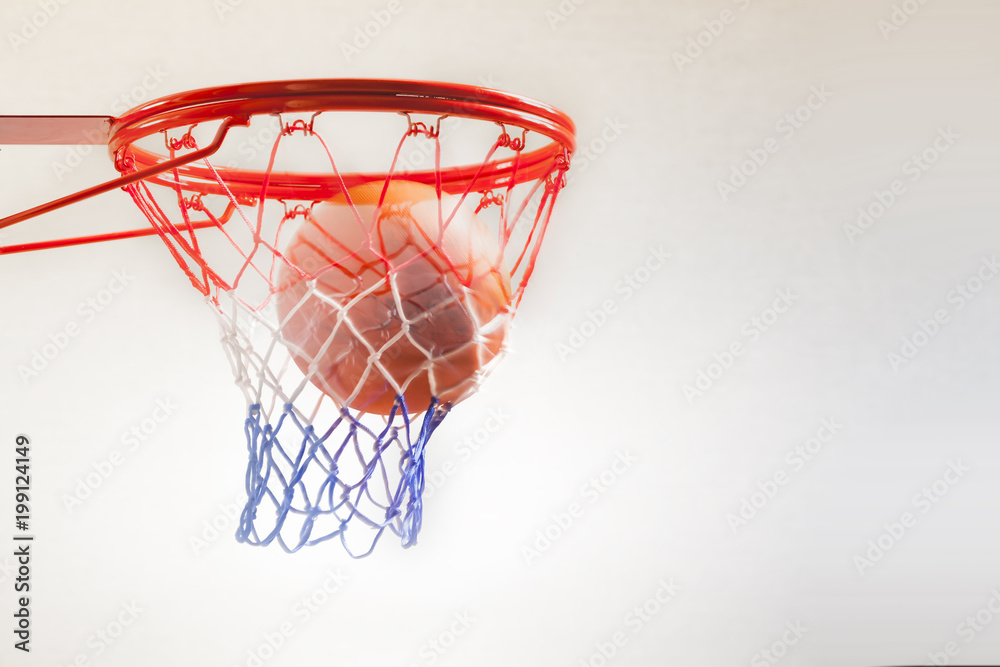 basketball ball hoop