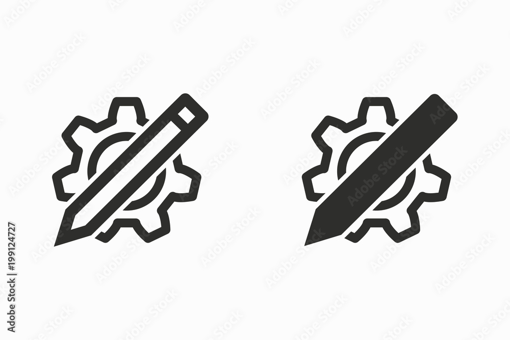 Edit vector icon. Edit vector icon.
