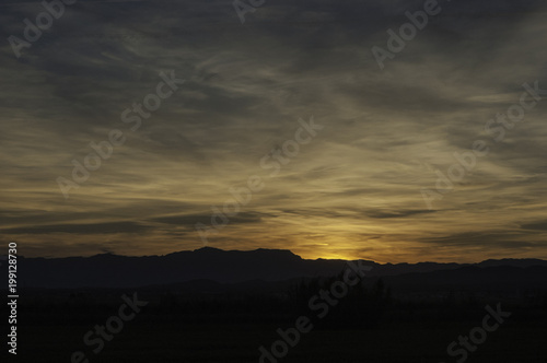 Anochecer en el Delta del Ebro