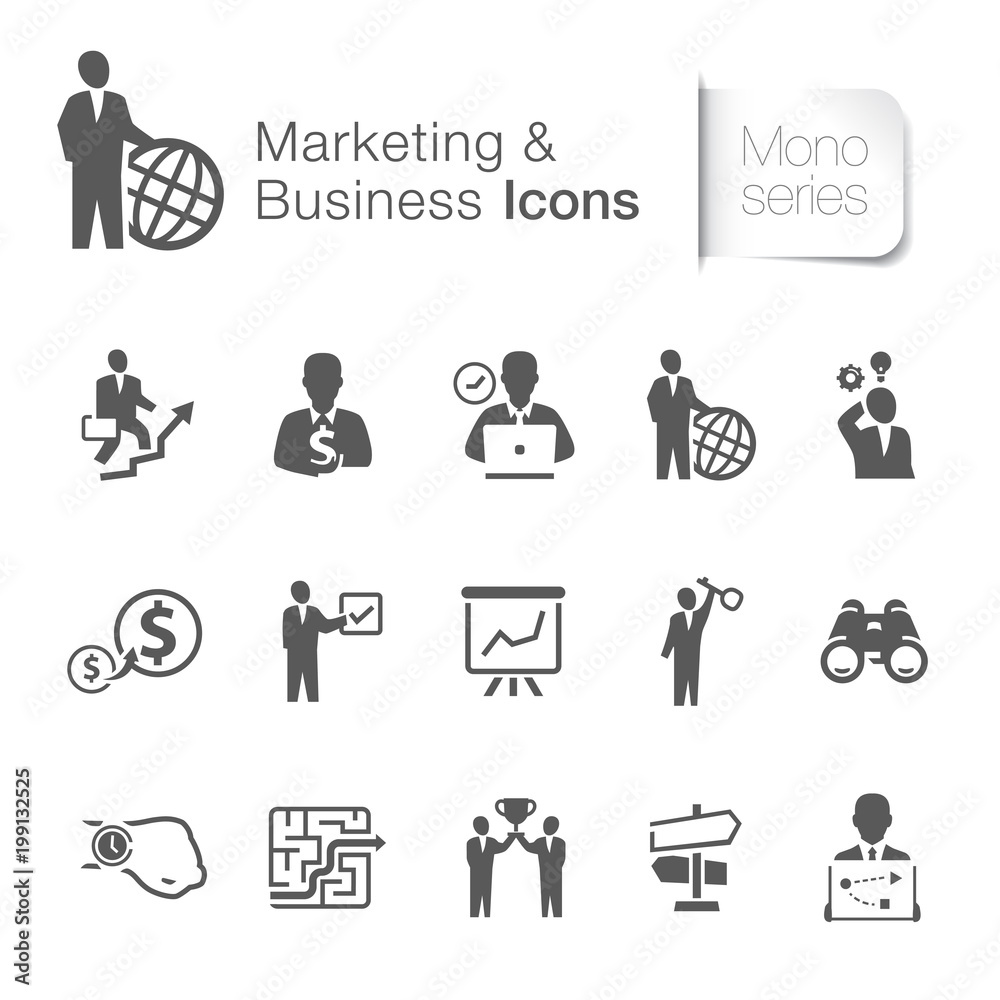 Marketing & business icons