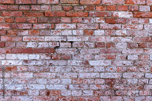 Red brick wall texture