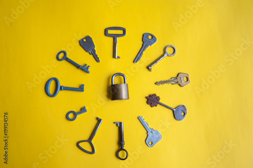one lock and many keys