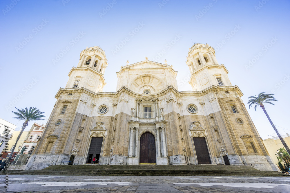 Cathedral of Cadiz built between 1722 and 1838, Andalusia, Spain