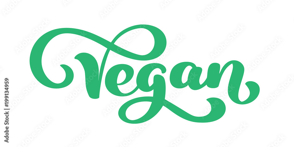 Vegan hand drawn calligpaphy isolated vector illustration. Healthy diet and lifestyle vegan symbol food. hand sketch badge, icon. lettering Logo for vegetarian restaurant menu, cafe, farm market Vegan hand drawn calligpaphy isolated vector illustration. Healthy diet and lifestyle vegan symbol food. hand sketch badge, icon. lettering Logo for vegetarian restaurant menu, cafe, farm market