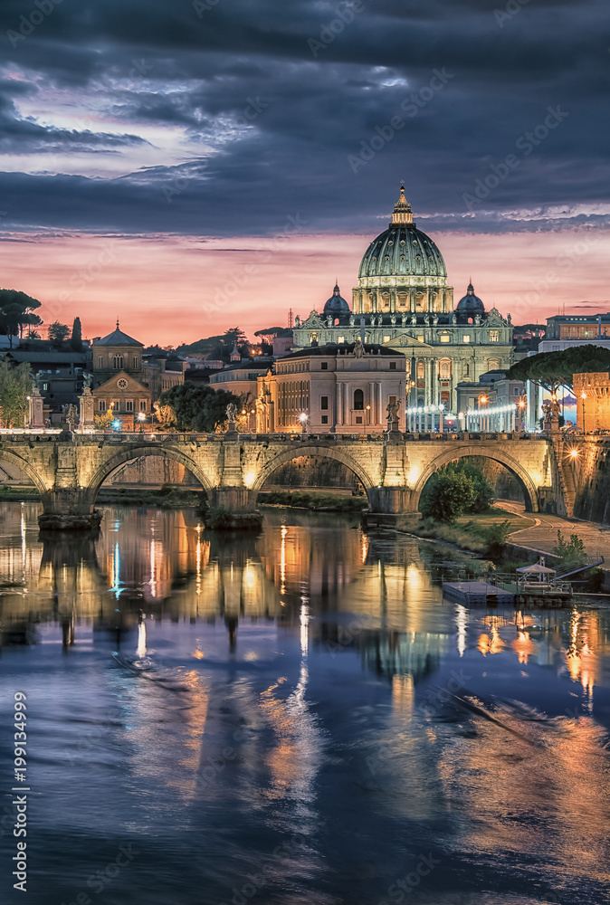 Fototapeta premium St Peter's basilica in Rome