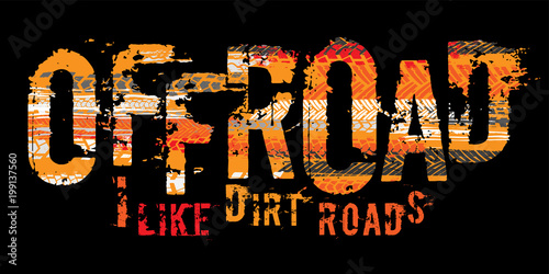 Off-Road Tire Lettering