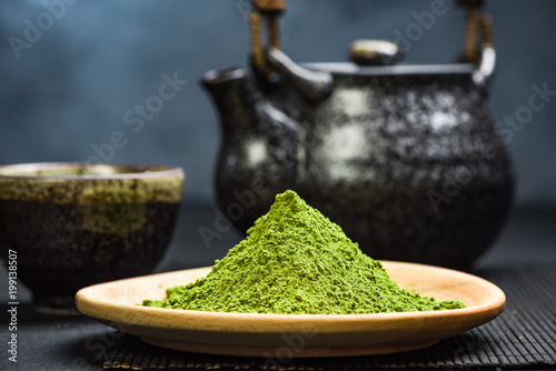 Organic matcha tea powder, oriental tea