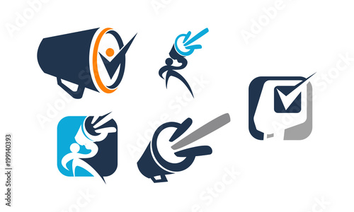 Free Download Megaphone Shout Template Set - GFXLoad