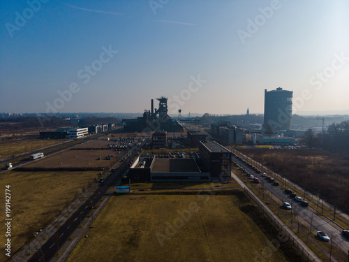 Panorama vom ehemaligen Hochofen Phönix West in Dortmund