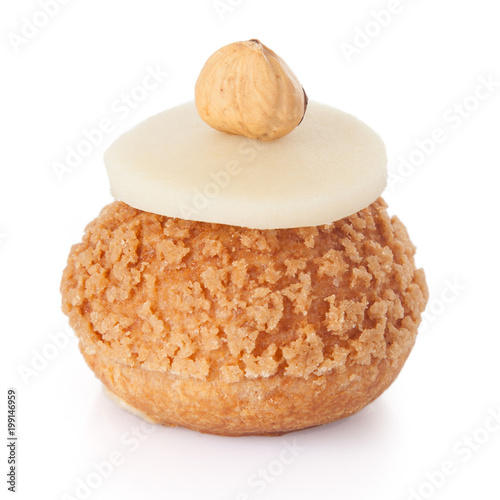 praline cabbage hazelnuts isolated