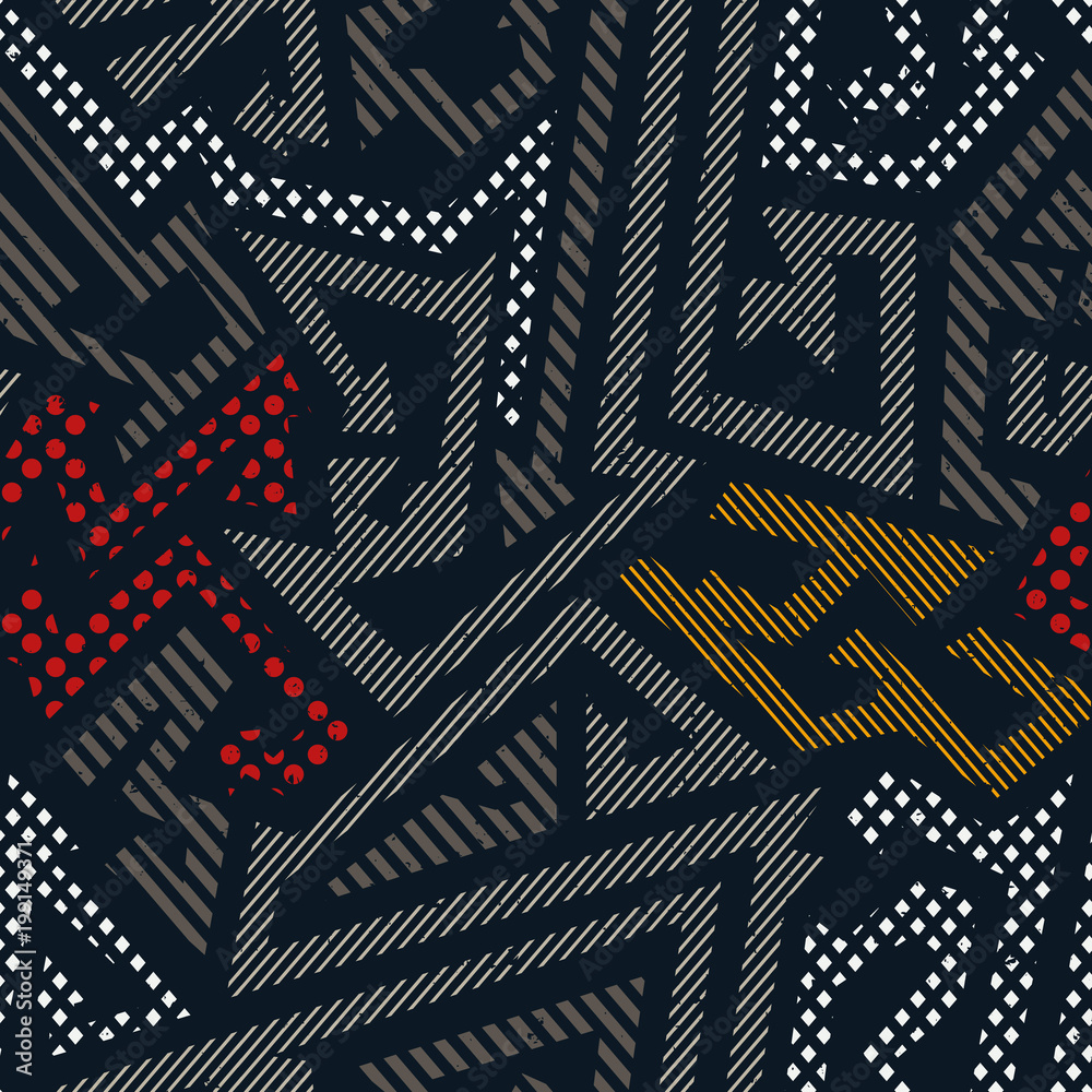 Urban color geometric pattern Urban color geometric pattern