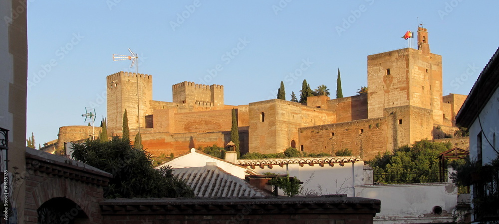 Alhambra - Palazzo Reale a Granada in Spagna