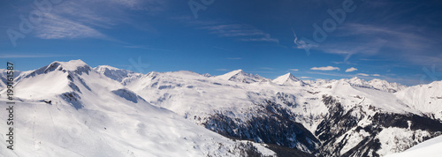 Winter scenery in the ski resort, Bad Hofgastein, Austria. © Radomir Rezny