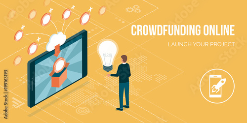 Crowdfunding online