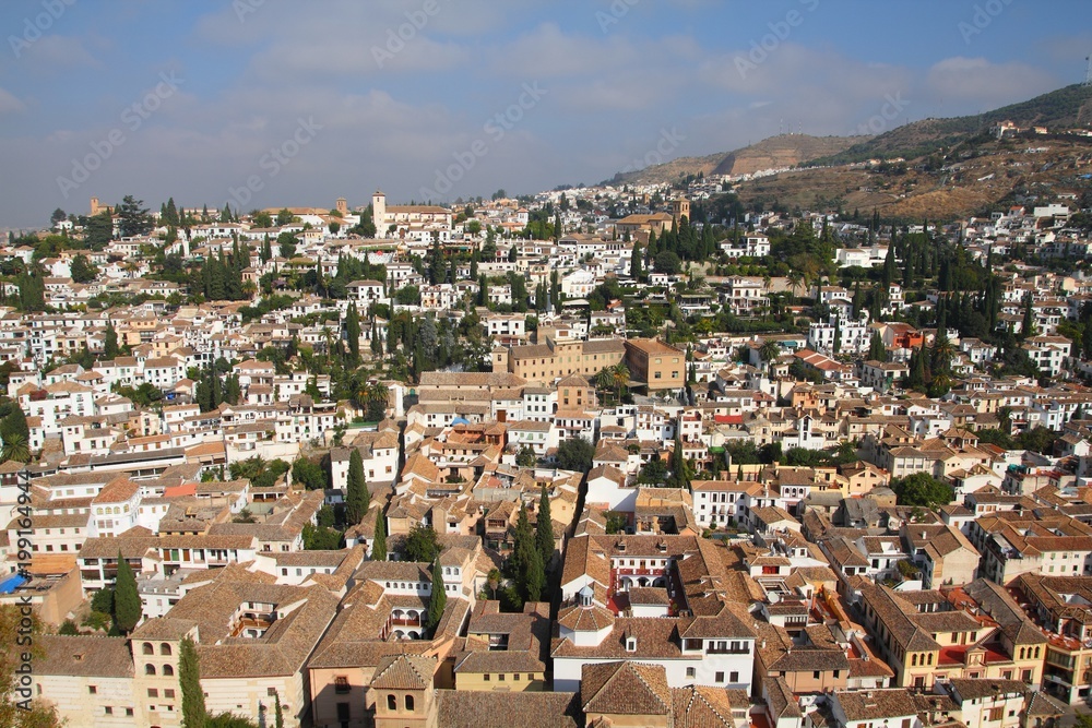 Granada city, Spain