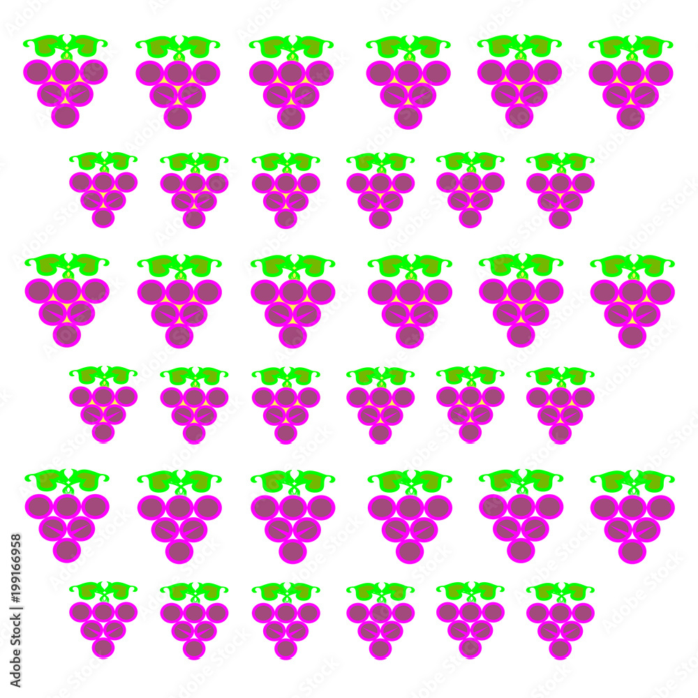 Grape, illustration