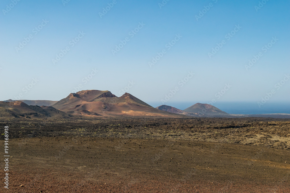 Lanzarote (isole Canarie) - Panorama dei vulcani (Tymanfaya)